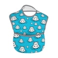 thumbnail image 2 of Hirioo Hippo In Water Head for Baby Waterproof Pocket Bib Adjustable Closed for Babies Toddlers with Large Pocket 6-24Months, 2 of 8