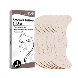 JNANEEI DIY Tattoo Fake Freckle Full Tattoo Kit Temporary Tattoo Kit for  Kids Women Men 