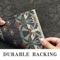 thumbnail image 6 of Boho Blue Elaborate Ethnic Pattern Door Rugs,Washable Non Slip Door Mats Indoor,Decorative Door Mats,Entry Mat Indoor for Entrance,Bedroom,Kitchen,Bathroom,17"x30", 6 of 6
