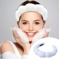 thumbnail image 6 of Skincare Headbands for Women,Headband for Washing Face,Spa Headband for Women Sponge Headband for Washing Face Clouds Soft Hairband Makeup Headbands for Women Girls Shower Makeup Skincare, 6 of 8