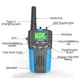 thumbnail image 5 of Walkie Talkie Mfcir para niños, recargable, paquete de 3, largo alcance, 3 km, 5 of 6