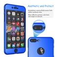 thumbnail image 3 of iPhone 7 Plus Case, iPhone 7 Plus Sturdy Cover, Slim Fit Full Protective Anti-Scratch Cover Case iPhone 7 Plus With Screen Protector For iPhone 7 Plus 5.5" -Rose Gold, 3 of 4