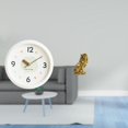 thumbnail image 2 of Reloj de pared,Reloj de pared decorativo,moderno y elegante,Reloj de pared redondo silencioso,sin tictac,ideal para regalar.,Estatua de león pequeño,Estatua de león de escritorio,decoración, 2 of 8