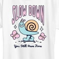 thumbnail image 3 of Instant Message - Slow Down Still Have Time - Women's Short Sleeve Graphic T-Shirt, 3 of 6