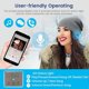 thumbnail image 2 of Peerless urinario Bluetooth 5.2 auriculares inalámbricos gorro de punto de invierno, 2 of 5