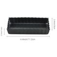 thumbnail image 2 of 8 Pcs Non-stick Quiche Tart Pans Rectangle With Removable Bottom,fluted Tart Tin For Fruit Pie Cake, 2 of 5