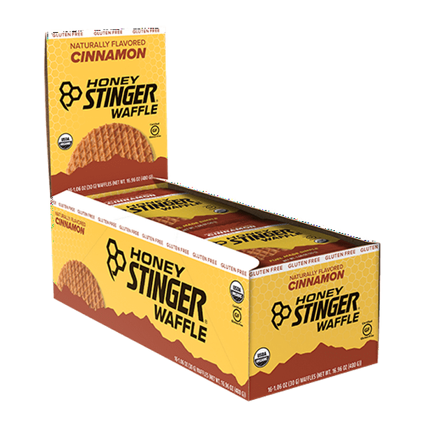 Honey Stinger Organic Gluten Free Waffles, Cinnamon 16 Ct Walmart