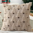 thumbnail image 7 of Christmas Tree Decorative Throw Pillow Covers Christmas Pillow Covers Throw Christmas Tree Snowflake Pillowcase Pillow Cases Party Supplies 18x18", 7 of 7