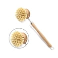 thumbnail image 2 of Cepillo para sartenes de mango largo Yuarrent de madera, 2 of 6