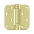 thumbnail image 2 of Deltana DSH4R52DBM 4" X 4" Mortise Spring Hinge - Zinc Dichromate, 2 of 2