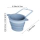 thumbnail image 3 of CaiYueKe Silicone Sink Strainer Basket Collapsible Kitchen Drain Filter Hanging Removable Mesh Food Catcher Non Perforated Storage Rack for Drains, 3 of 7