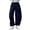 *Dark blue, variant on GILIGEGE Women's Barrel Leg Sweatpant Drawstring Elastic Waisted Wide Leg Pants Casual Cotton Palazzo Baggy Gym Trousers Drawstring Sweat Pants with Pockets Casual Loose Sweat Pants Lounge Pant Black