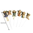 thumbnail image 2 of ABODELINE Resin Flower Fairies Figures Elf Fairy Garden Accessories Fairy Garden Figurines 6pcs Miniature Fairies for Outdoor Garden Décor, 2 of 6