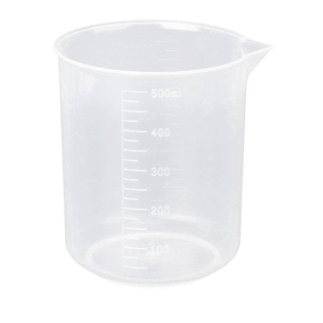 Vasos de precipitados de plástico de vidrio, vaso medidor graduado de forma baja, vaso de precipitados Griffin de 10ml-500ml Sunnimix Vaso de plástico