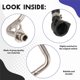 thumbnail image 5 of 1 Piece Turbocharger Coolant Return Line for BMW F20 F30 G30 X3 X4, 5 of 5