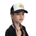 thumbnail image 4 of PAYOHTO Kids Skateboarding Elements Baseball Hat Back Adjustable Mesh Breathable Hats Black Trucker Cap Outdoor Fishing Sun Caps for Boys or Girls ages 4-10, 4 of 9