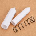 thumbnail image 5 of Shappy 4 Pieces Toilet Paper Holder Roller Replacement Plastic Spring Loaded Paper Holder Insert (White), 5 of 5