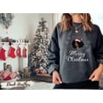 thumbnail image 4 of Merry Christmas Santa Black Girl Sweatshirt, Melanin Christmas, Black Girl Christmas, Afro Woman Christmas Shirt, Equality Shirt, BLM Shirt, 4 of 8