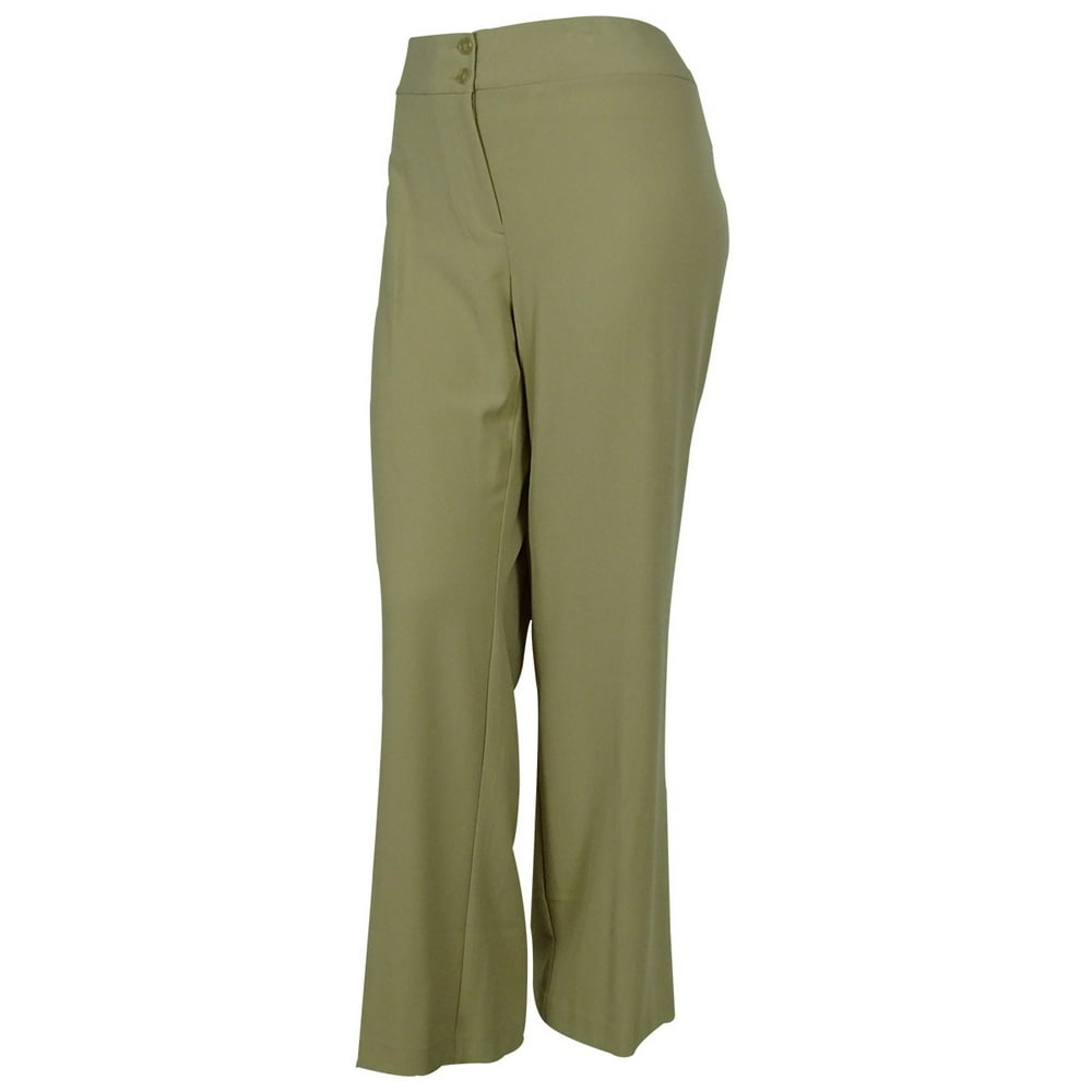Style & Co. - Style & Co. Women's Wide Leg Solid Dress Pants - Walmart ...
