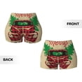 thumbnail image 5 of Kdxio Christmas Vintage Red Truck Print Workout Shorts for Women Seamless Soft Smooth Gym Yoga Scrunch Active Shorts, 5 of 9