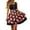 Brown, variant on Women's Tennis Skirts Summer Elegant Bavarian- High-Wrise Skirt with Front Zip Bow Tie Apron Detail for Themed Celebrations Festive Events Orange M