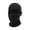Black, variant on Children's Polar Fleece Balaclava Neck Gaiter, Winter Windproof Ski Mask Headgear, 35x22cm for Cold Weather Outdoor Activities