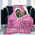 thumbnail image 6 of DAJU Custom Blanket Birthday Gift for Mother Personalized Blanket with Photos Birthday Gift for Grandma(60*80inch), 6 of 6