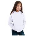 thumbnail image 4 of Hoodies for Girls Kids White Hoodies Casual Long Sleeve Classic Hoodie Winter Clothes r Clothes for Girls 10-11 Years Boys Girls Fashion, 4 of 5