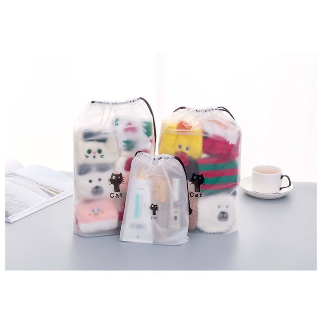 Bolsa de cosméticos de PVC bolsa de maquillaje bolsas de cepillo organizador de artículos de tocador