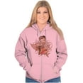 thumbnail image 3 of Betty Boop Cartoon Love Hurts Tattoo Zip Hoodie Sweatshirt Women Brisco Brands S, 3 of 6