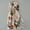 zi-Red, variant on Fartey Boho Dresses for Women Midi Fashion Floral Print 3/4 Sleeve Casual Dress Summer Breathable Flowy Cotton Linen Beach Sundress Loose Comfy Lapel Drawstring Waist Dress