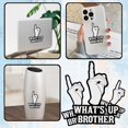 thumbnail image 2 of Precio reducido por tiempo limitado!Pegatinas creativas personalizadas, adecuadas para regalos para él, pegadas en el cuerpo de la taza del refrigerador, 2 of 7