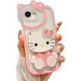 thumbnail image 1 of Funda Steuscey para iPhone 16e 6.1'' con Espejo de Maquillaje, 1 of 6