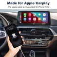 thumbnail image 2 of Cable Carplay de coche Cevael para iPhone 17, 16, 15 Pro Max Air, 2 of 7