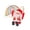 B, variant on ZPAQI Electric Santa Clause Doll Toy Parachute Dancing Old Man Ornament Decorations