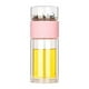 thumbnail image 2 of Infusor de té Infusor de té con filtro de té Botella de infusión de té de vidrio Separador de té portátil Taza de té Botella de infusión de té de vidrio doble Termo de vacío, 2 of 4