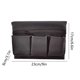 thumbnail image 2 of Caja de almacenamiento para reposabrazos, bolsa de almacenamiento para ventana de coche, caja de almacenamiento portátil para vehículo, para acampar, para viajes, diseño plegable, marco de, 2 of 8