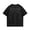 Black, variant on Men's Y2K Baggy Graphic Tees Oversized Crew Neck Short Sleeve Streetwear Tops Summer 2026