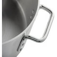 thumbnail image 5 of Soro Essentials- 18 qt. Aluminum Brazier with Riveted Handles Medium Weight 4 mm Thickness - Brazier Pot Cookware Perfect for Roasting Sauteing Searing and Pan Frying Home Kitchen Restaurant, 5 of 6