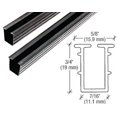 thumbnail image 3 of CRL GV36BL 36" Glass Barrier Post Rigid Glazing Vinyl Black, 3 of 4