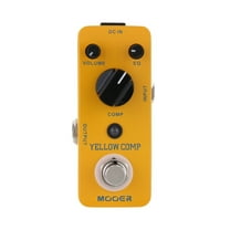 MOOER Yellow Comp Compressor Guitar Pedal Compression Effect Pedal True Bypass