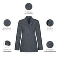 thumbnail image 3 of Panda Uniform lab coat women and white lab coat | lab coats women and scrub coats for women, 3 of 8