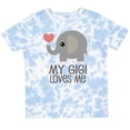 thumbnail image 3 of Inktastic My Gigi Loves Me Grandchild Boys or Girls Toddler T-Shirt, 3 of 5