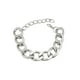 thumbnail image 1 of Qarigey de cadena ajustable Diseño simple portátil Brazalete de estilo punky Decoración de muñeca de viaje Joyería Regalo de cumpleaños Ropa, zapatos y accesorios Miscelánea Plata Qarigey AP015506-02B, 1 of 6