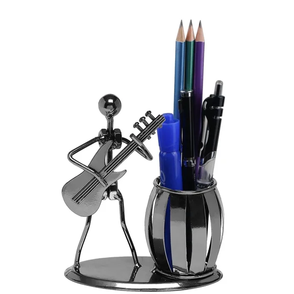 Metal Pencil Holder, Office Supply Pen Organizer Desktop Decoration Stand Con...