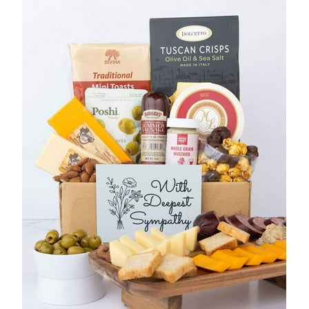 From You Flowers - Deepest Sympathy Deluxe Charcuterie Gift Box