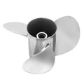 thumbnail image 1 of Hélice de acero inoxidable, 10 1/4 x 12 pulgadas, palas de hélice para motor fueraborda marino, hélice diseñada a medida, 1 of 9
