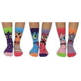 thumbnail image 3 of United Oddsocks Kids Socks, 6 Individual Socks - Gift Box, Motif Socks Miss Mashers, 3 of 4