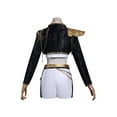 thumbnail image 5 of ZTACE POP Singer Stars Costumes - Rumi Golden Cosplay Full Set, Women Cosplay Outfit Bodysuits, Halloween Fancy Dress Costume - Black, XXL, 5 of 6
