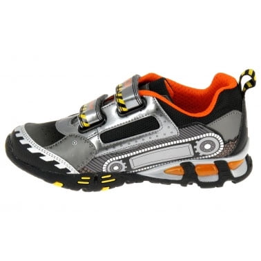 Teoría de la relatividad Belicoso Guau Geox Boys Light Eclipse R Fashion Sneakers, Dark Grey, 34 - Walmart.com